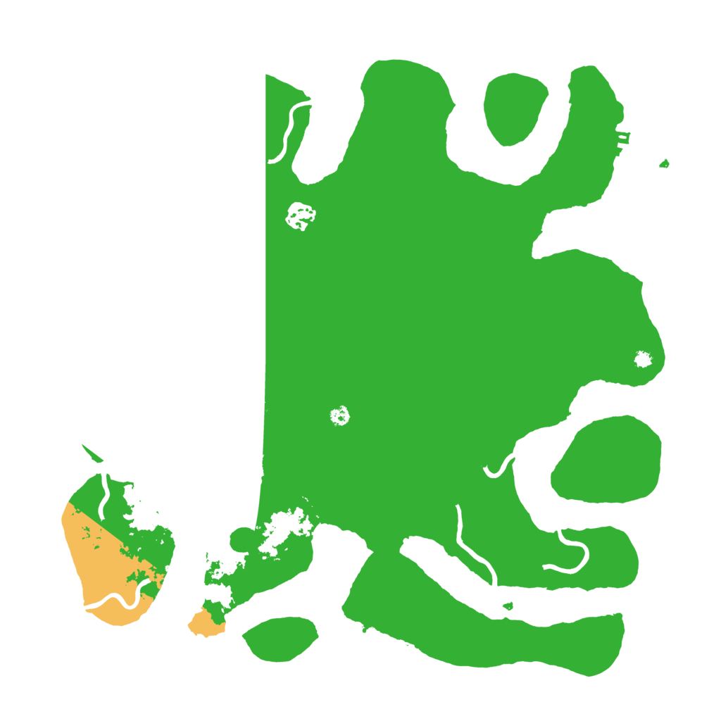 Biome Rust Map: Procedural Map, Size: 3800, Seed: 2204355