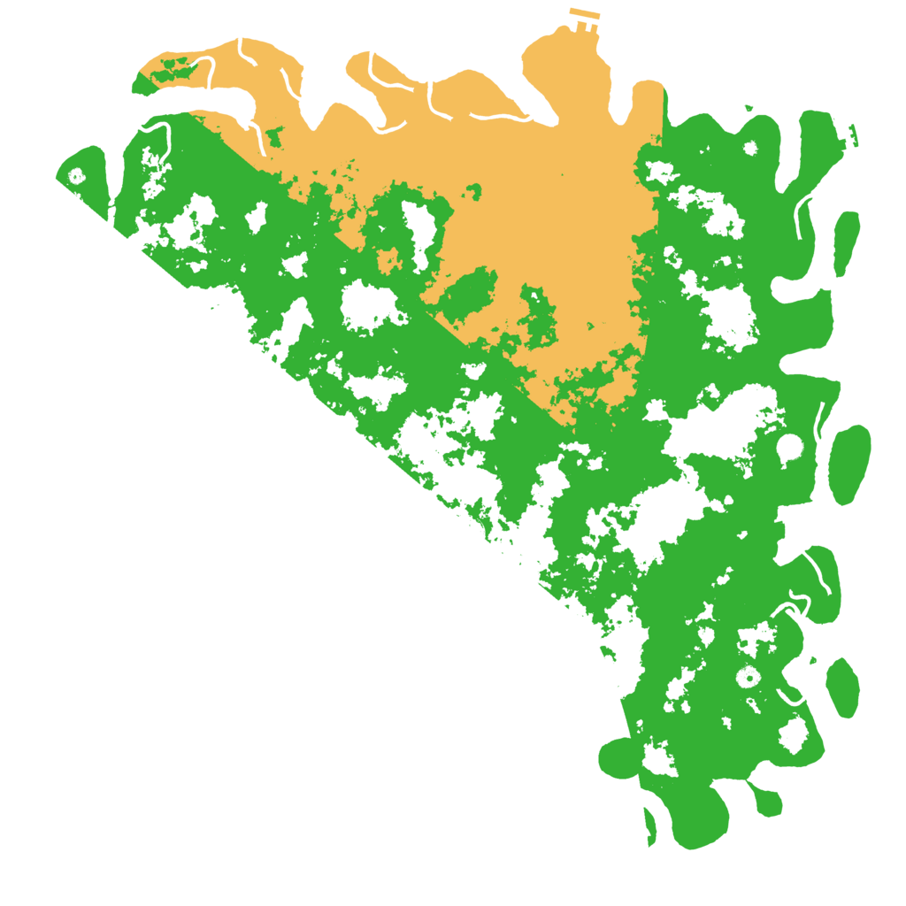 Biome Rust Map: Procedural Map, Size: 6000, Seed: 55024