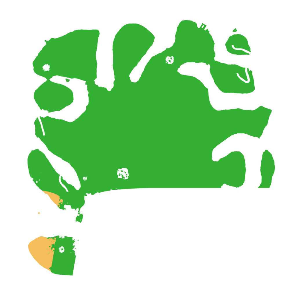 Biome Rust Map: Procedural Map, Size: 3700, Seed: 837626922