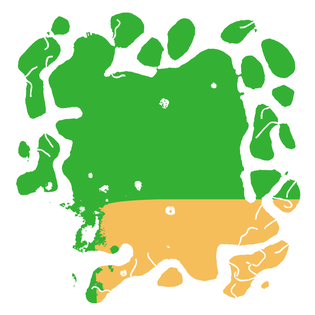 Biome Rust Map: Procedural Map, Size: 5000, Seed: 99953