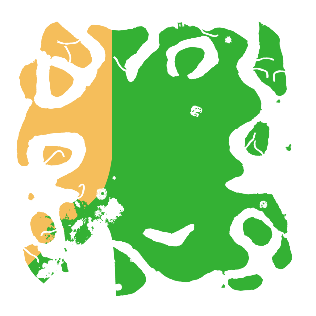 Biome Rust Map: Procedural Map, Size: 4200, Seed: 98456238