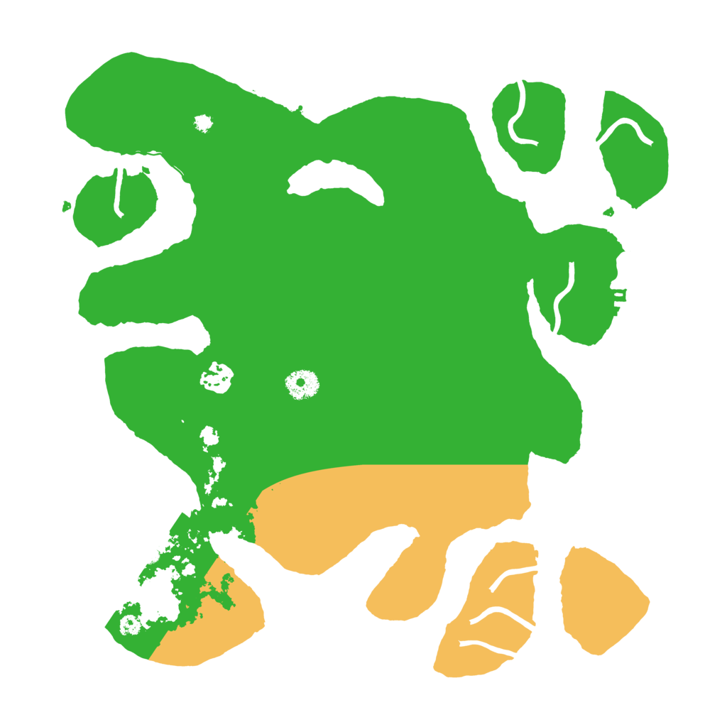 Biome Rust Map: Procedural Map, Size: 3500, Seed: 1852732734