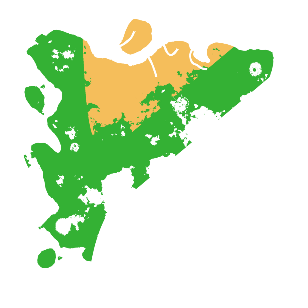 Biome Rust Map: Procedural Map, Size: 3550, Seed: 165026