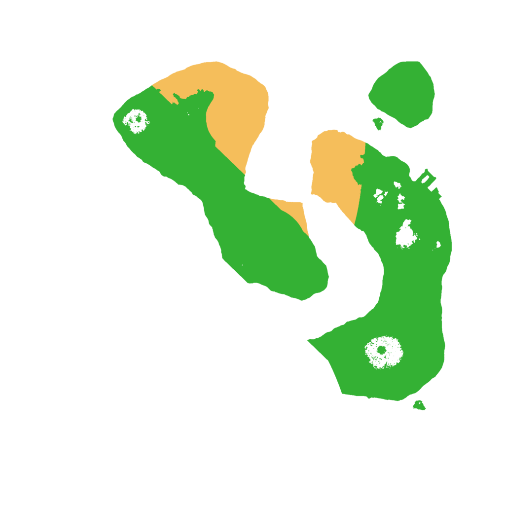 Biome Rust Map: Procedural Map, Size: 2200, Seed: 101