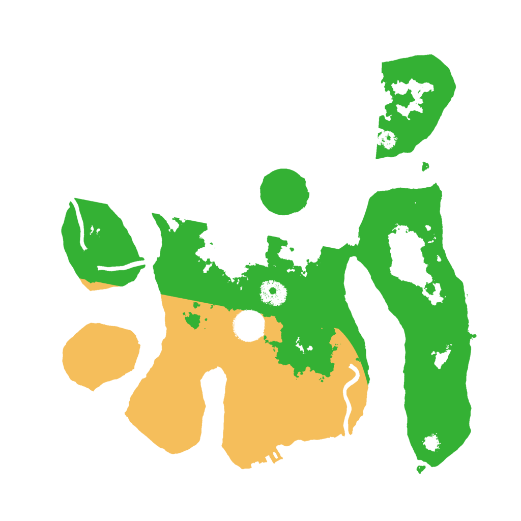 Biome Rust Map: Procedural Map, Size: 3000, Seed: 75339