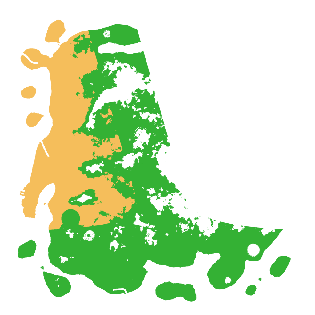 Biome Rust Map: Procedural Map, Size: 4500, Seed: 3332
