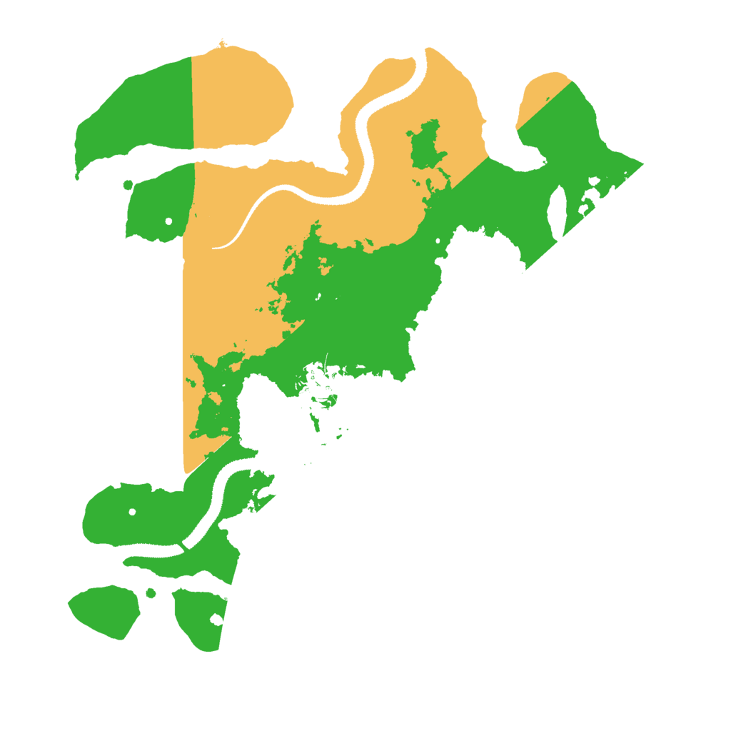 Biome Rust Map: Procedural Map, Size: 3000, Seed: 385487