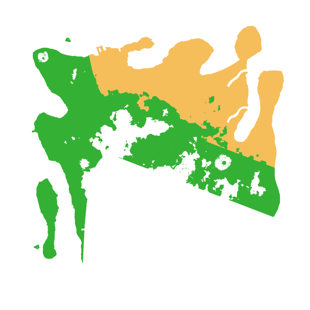 Biome Rust Map: Procedural Map, Size: 3000, Seed: 644346