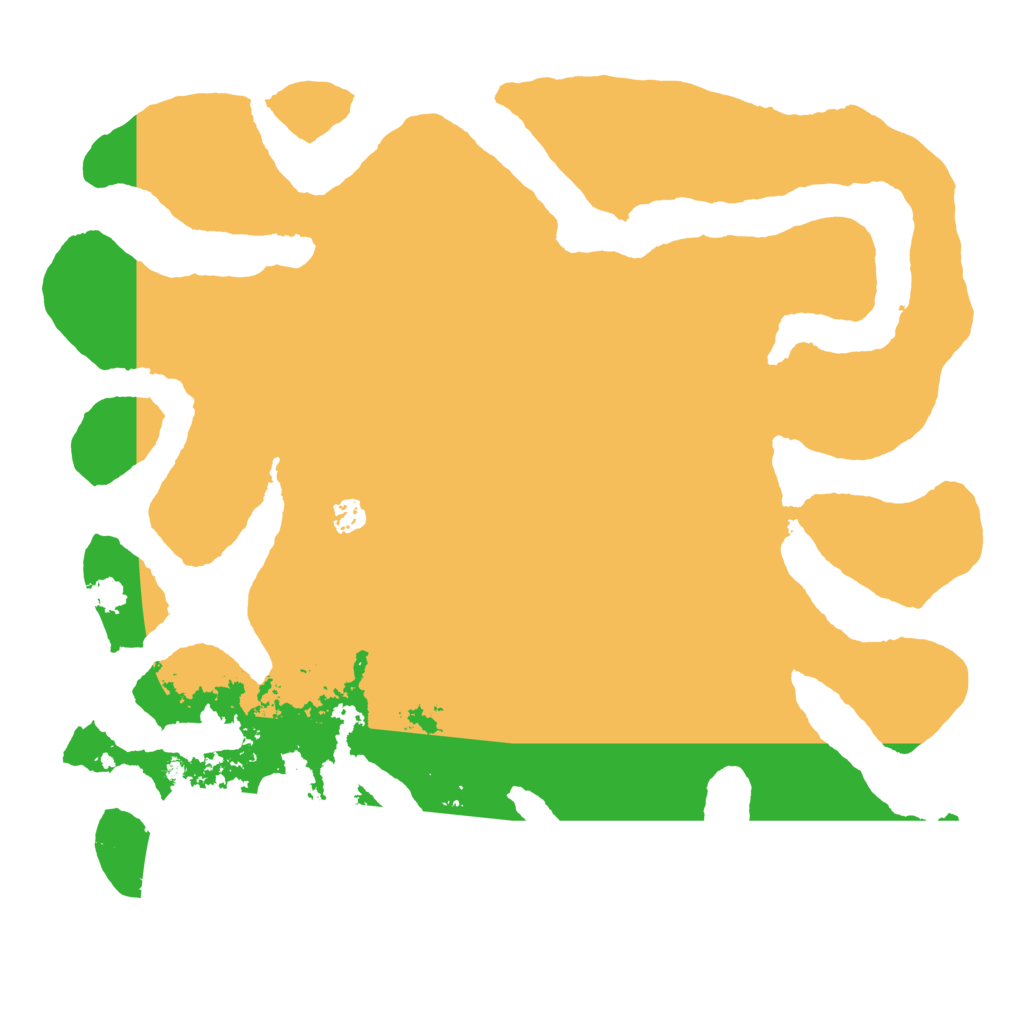 Biome Rust Map: Barren, Size: 4500, Seed: 1479233407