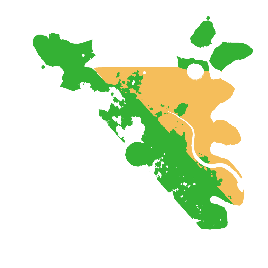 Biome Rust Map: Procedural Map, Size: 3000, Seed: 823021456