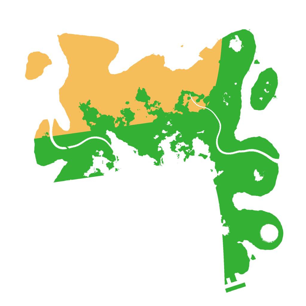 Biome Rust Map: Procedural Map, Size: 3000, Seed: 724204