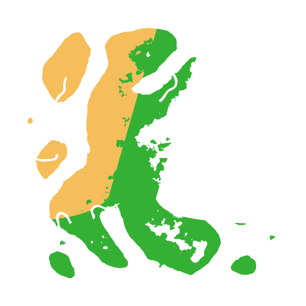 Biome Rust Map: Procedural Map, Size: 3000, Seed: 718691