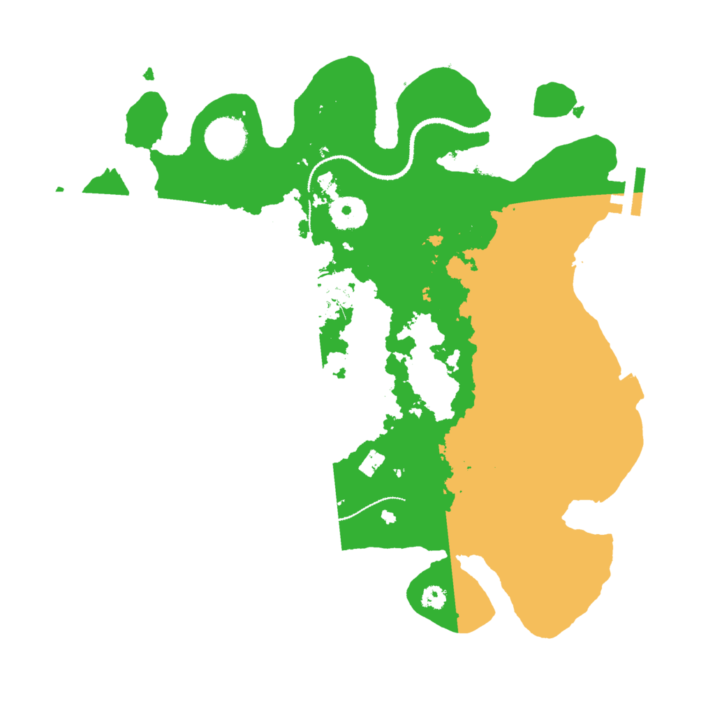 Biome Rust Map: Procedural Map, Size: 3000, Seed: 309094