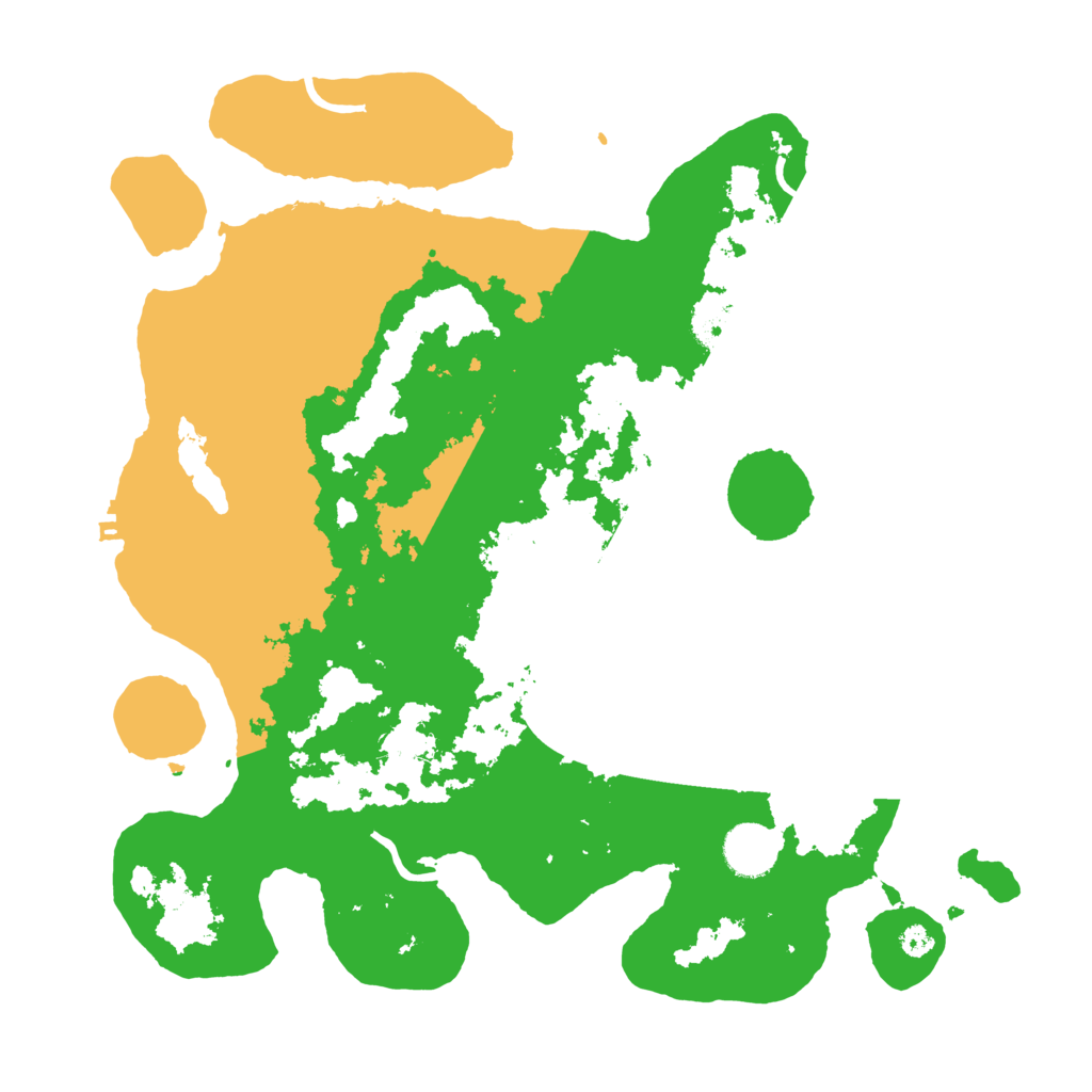 Biome Rust Map: Procedural Map, Size: 3550, Seed: 920568