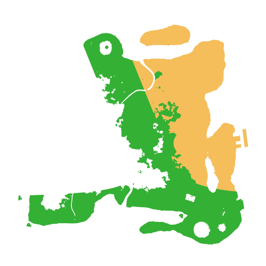 Biome Rust Map: Procedural Map, Size: 3000, Seed: 1664845031