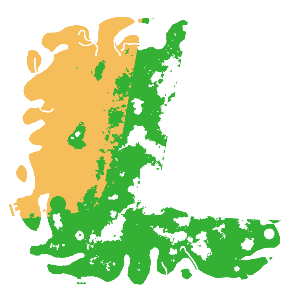 Biome Rust Map: Procedural Map, Size: 5000, Seed: 54068049