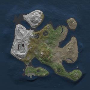 Thumbnail Rust Map: Procedural Map, Size: 2600, Seed: 42, 10 Monuments