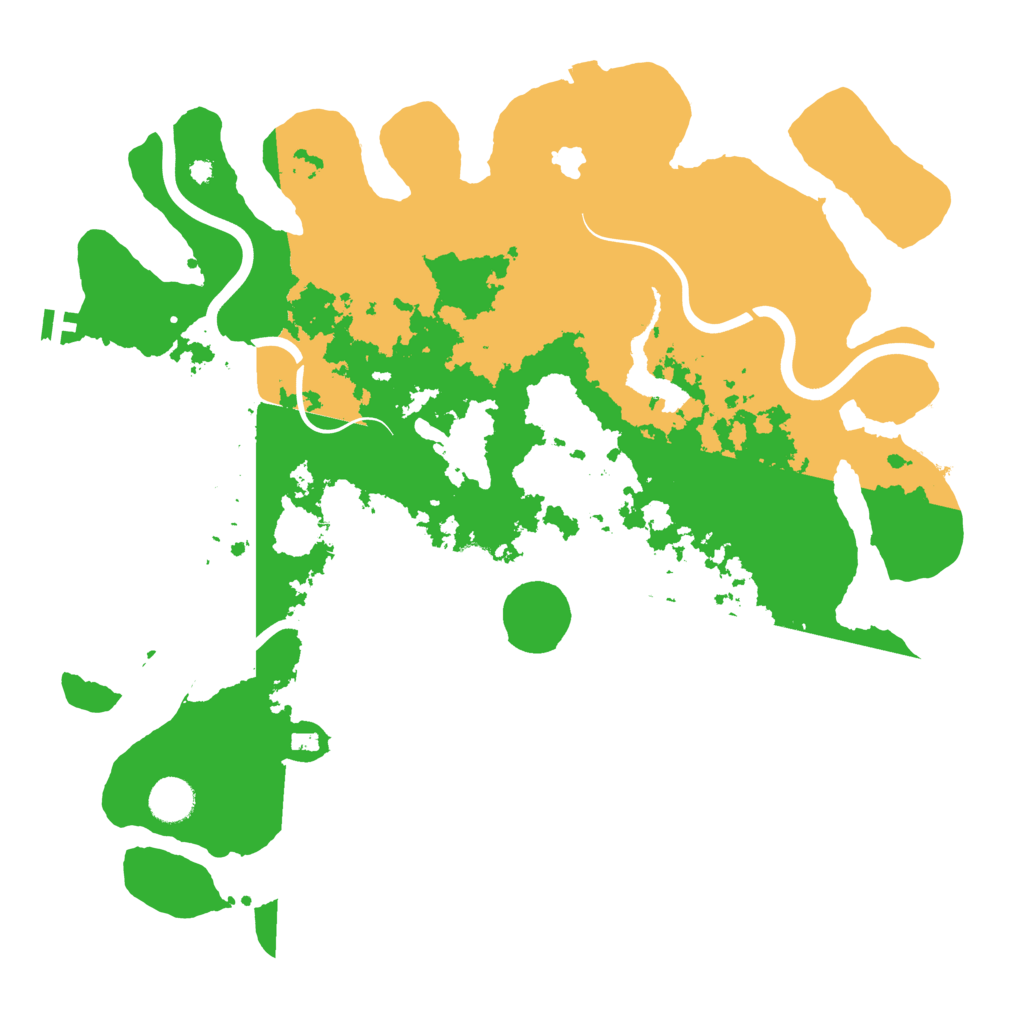 Biome Rust Map: Procedural Map, Size: 4000, Seed: 755972