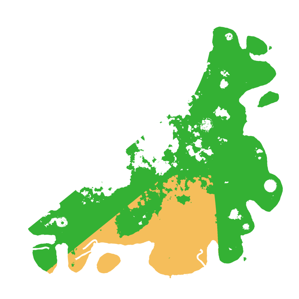 Biome Rust Map: Procedural Map, Size: 4200, Seed: 146