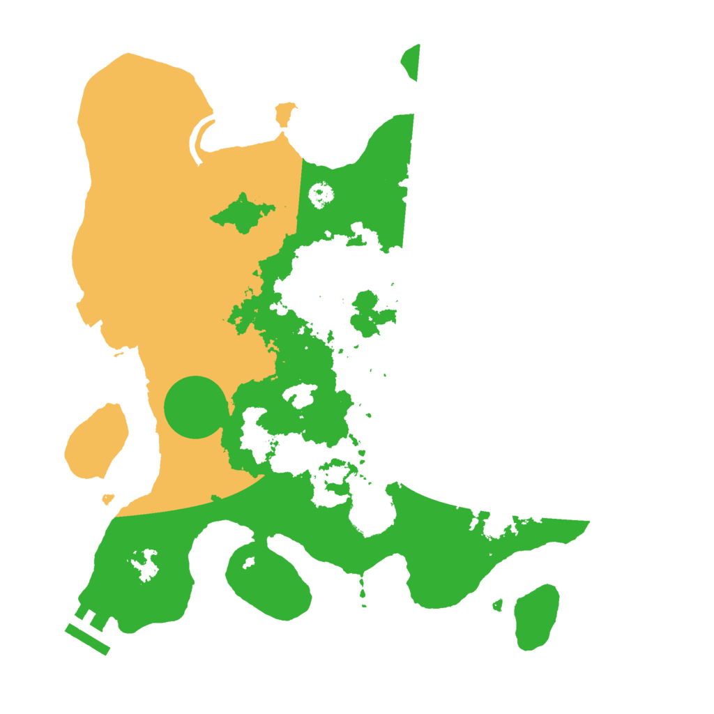 Biome Rust Map: Procedural Map, Size: 3000, Seed: 457249
