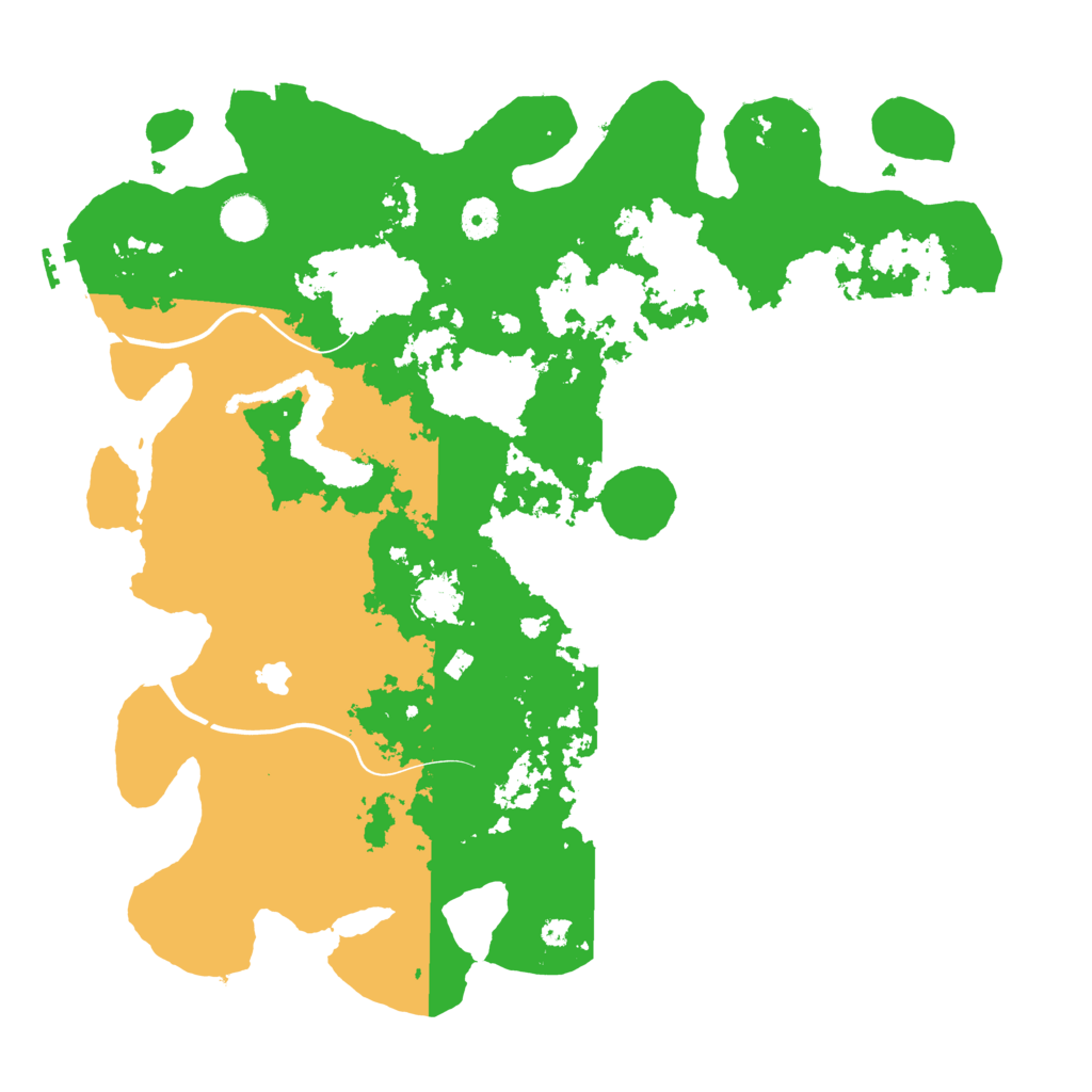 Biome Rust Map: Procedural Map, Size: 4096, Seed: 277431703