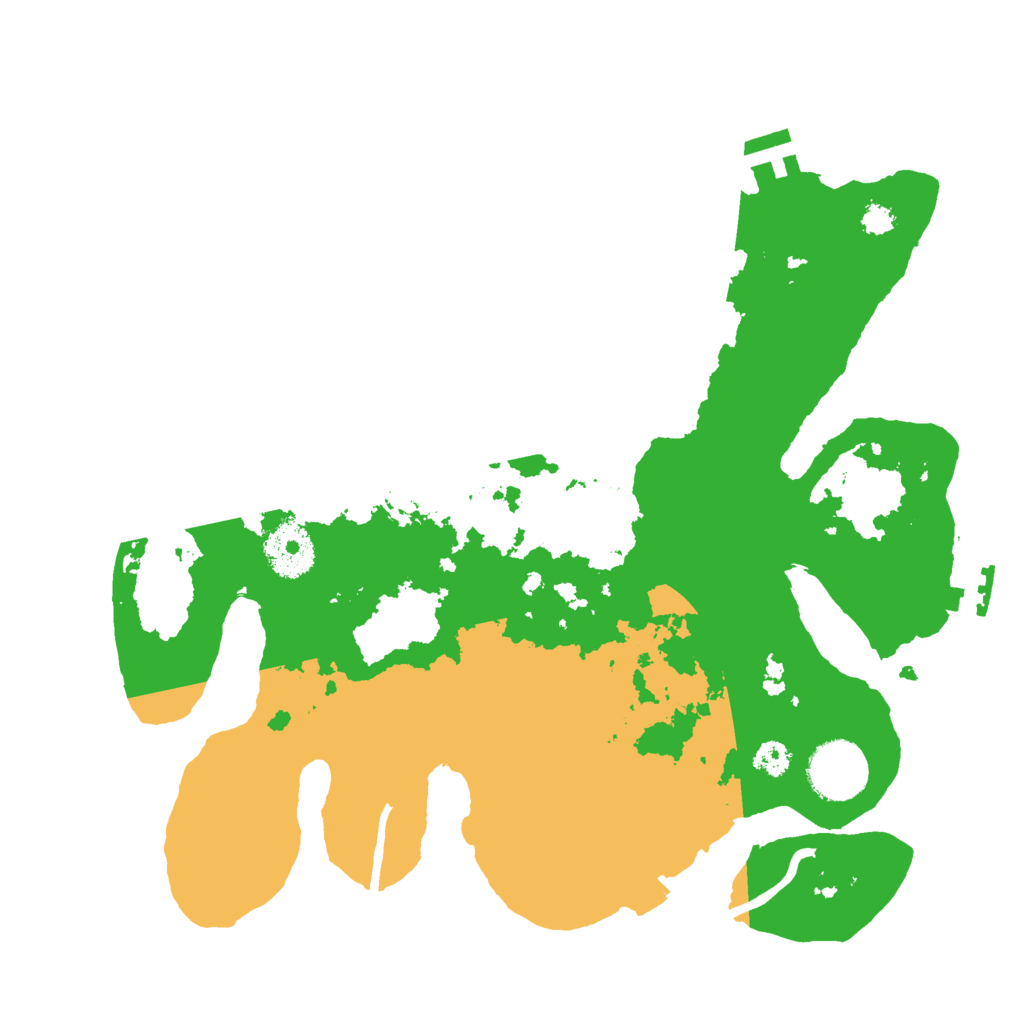 Biome Rust Map: Procedural Map, Size: 3000, Seed: 420002