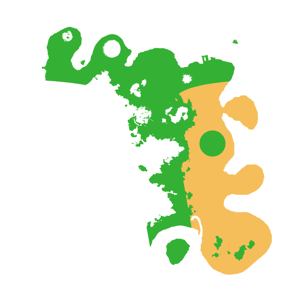 Biome Rust Map: Procedural Map, Size: 3000, Seed: 126717