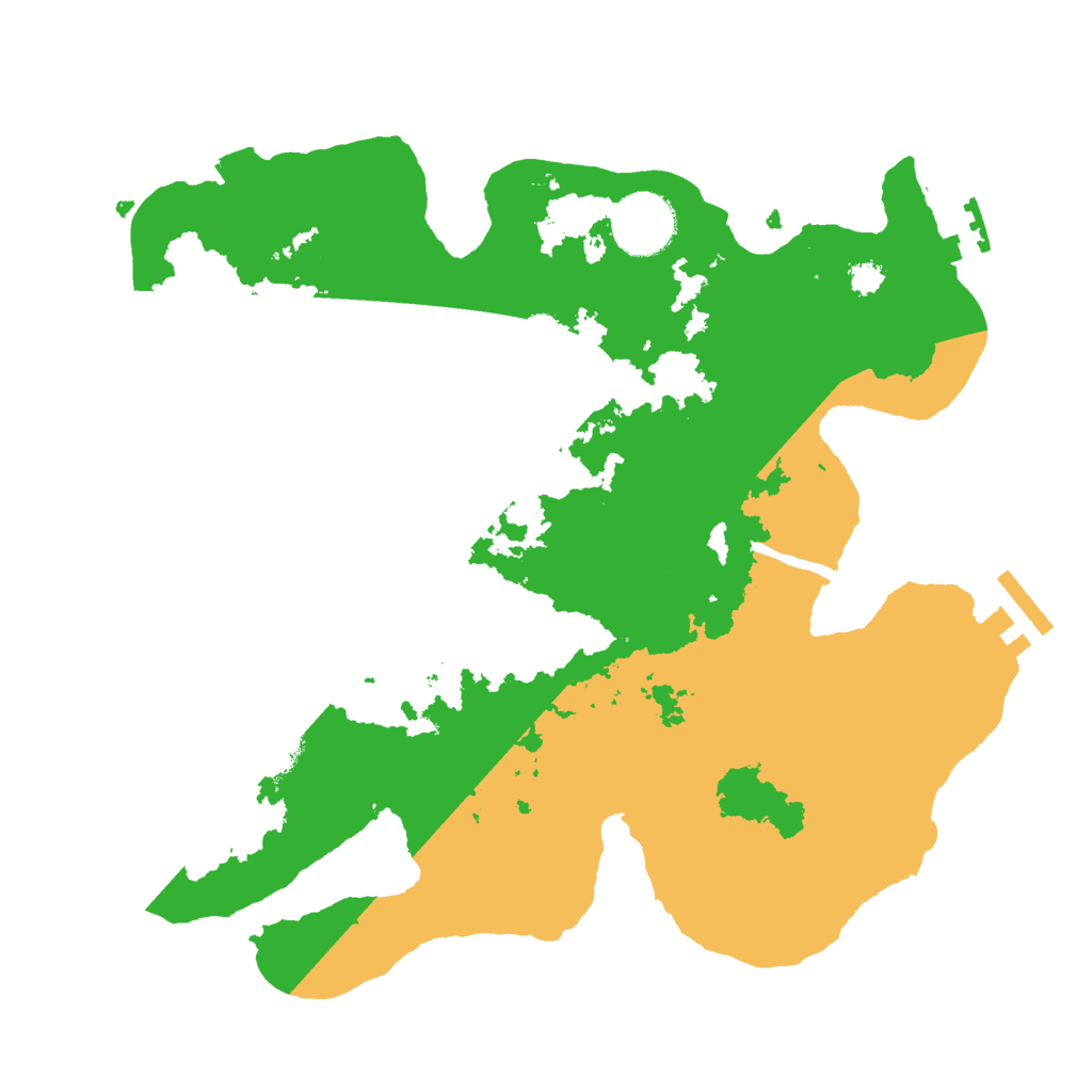 Biome Rust Map: Procedural Map, Size: 3000, Seed: 268027