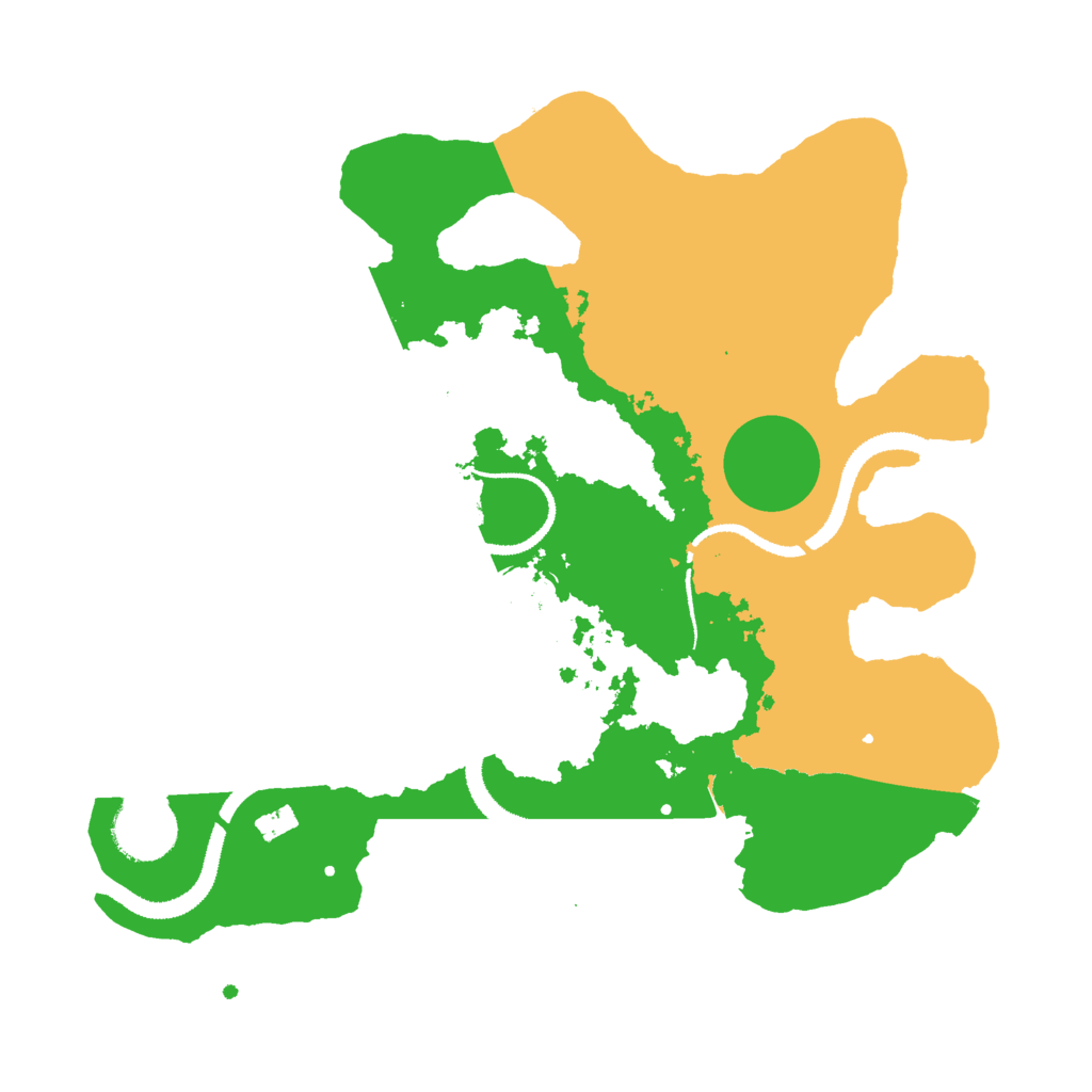 Biome Rust Map: Procedural Map, Size: 3000, Seed: 171265