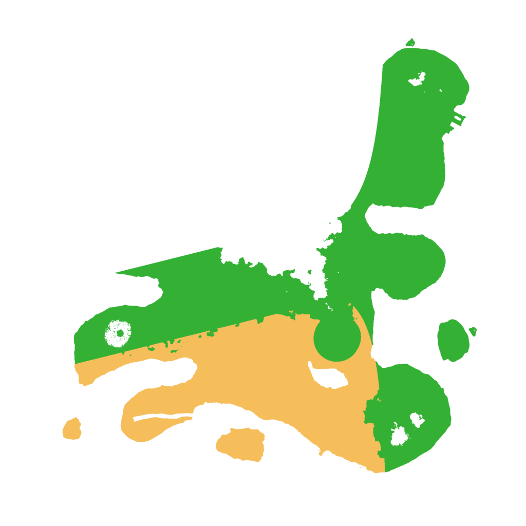 Biome Rust Map: Procedural Map, Size: 3000, Seed: 147192728