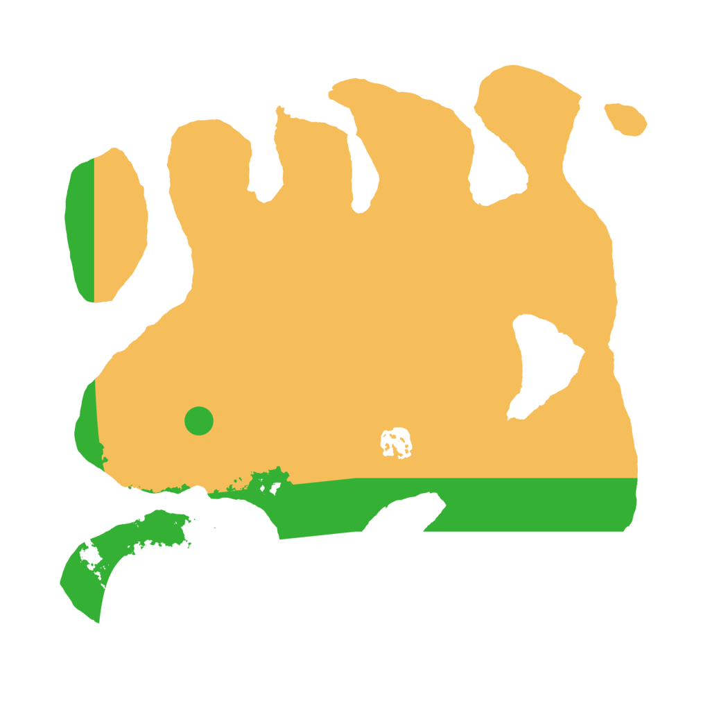 Biome Rust Map: Barren, Size: 3250, Seed: 214748333