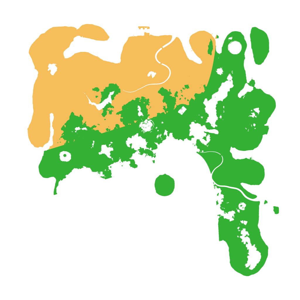Biome Rust Map: Procedural Map, Size: 4000, Seed: 4062