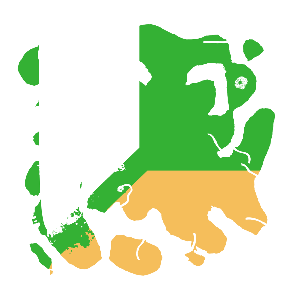 Biome Rust Map: Procedural Map, Size: 3500, Seed: 381766010