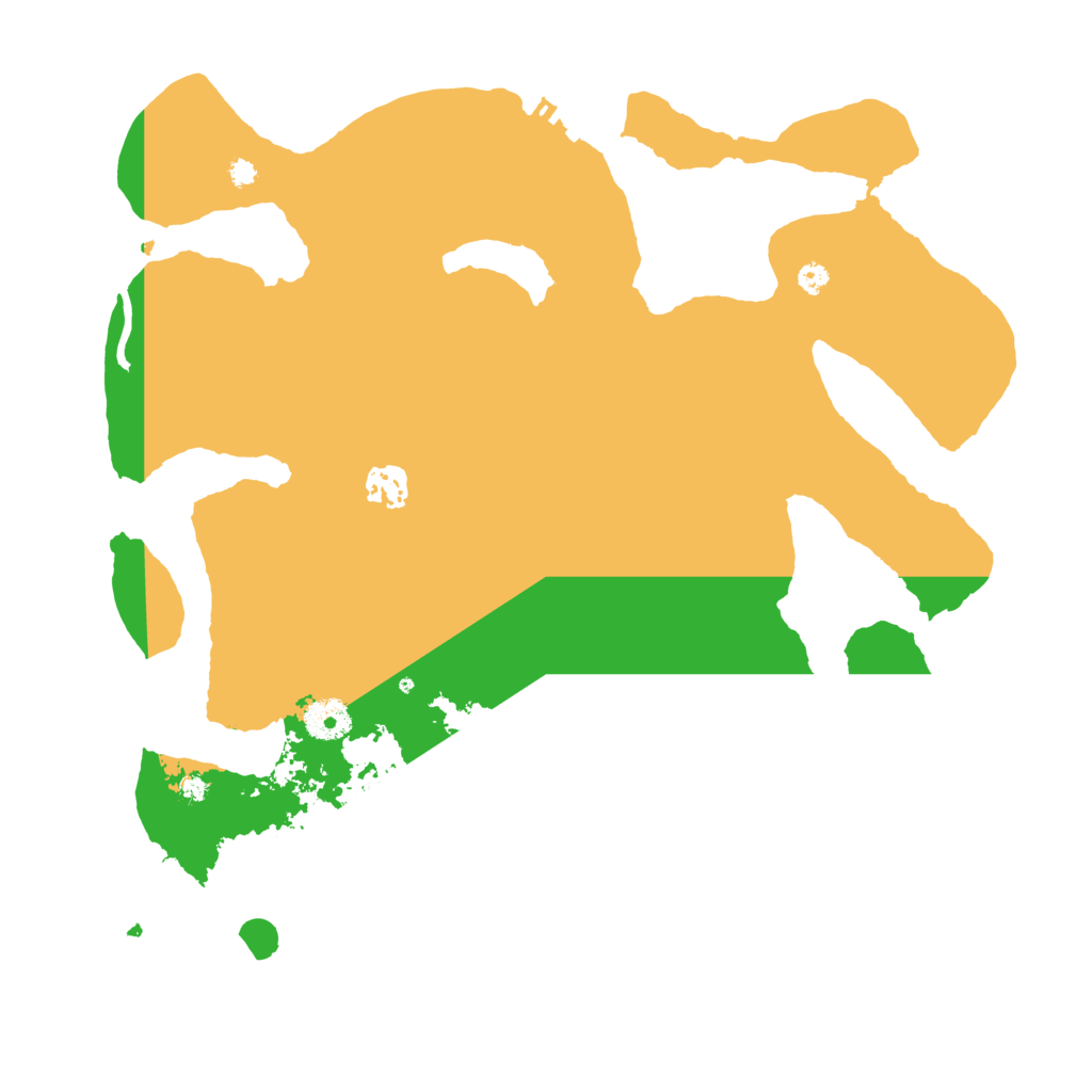 Biome Rust Map: Procedural Map, Size: 3700, Seed: 758393456