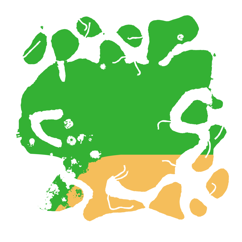 Biome Rust Map: Procedural Map, Size: 3900, Seed: 1492067920