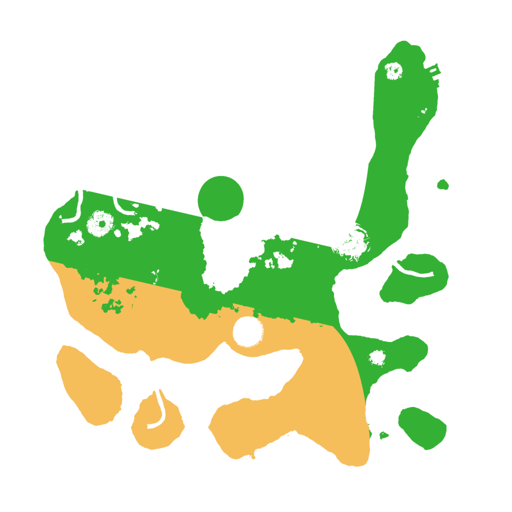 Biome Rust Map: Procedural Map, Size: 3000, Seed: 8515