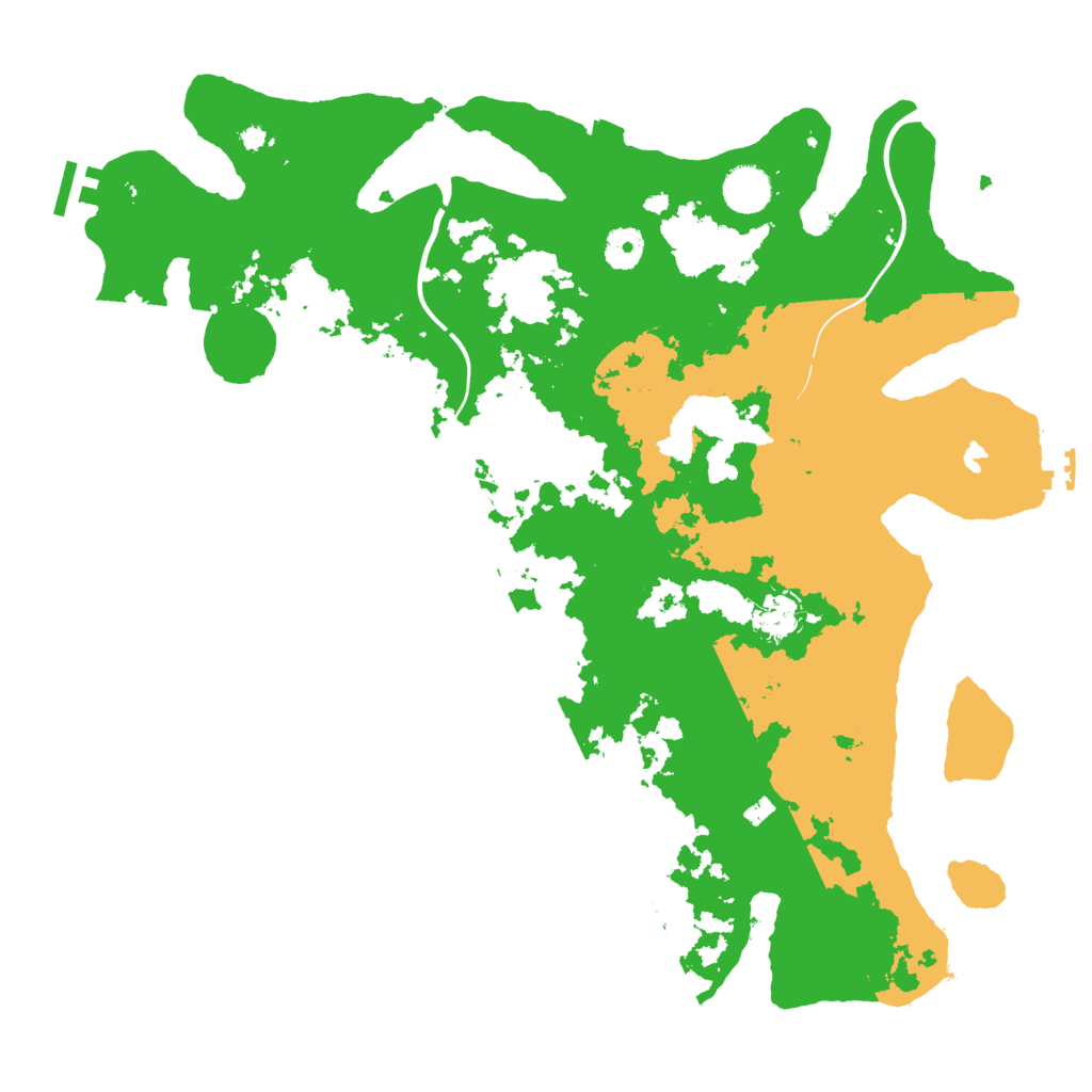 Biome Rust Map: Procedural Map, Size: 4000, Seed: 885967358