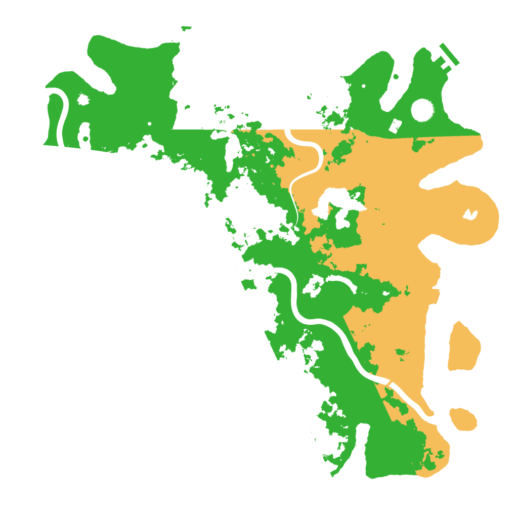 Biome Rust Map: Procedural Map, Size: 4000, Seed: 885967358