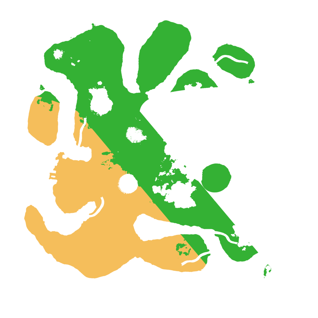 Biome Rust Map: Procedural Map, Size: 3000, Seed: 2040756909