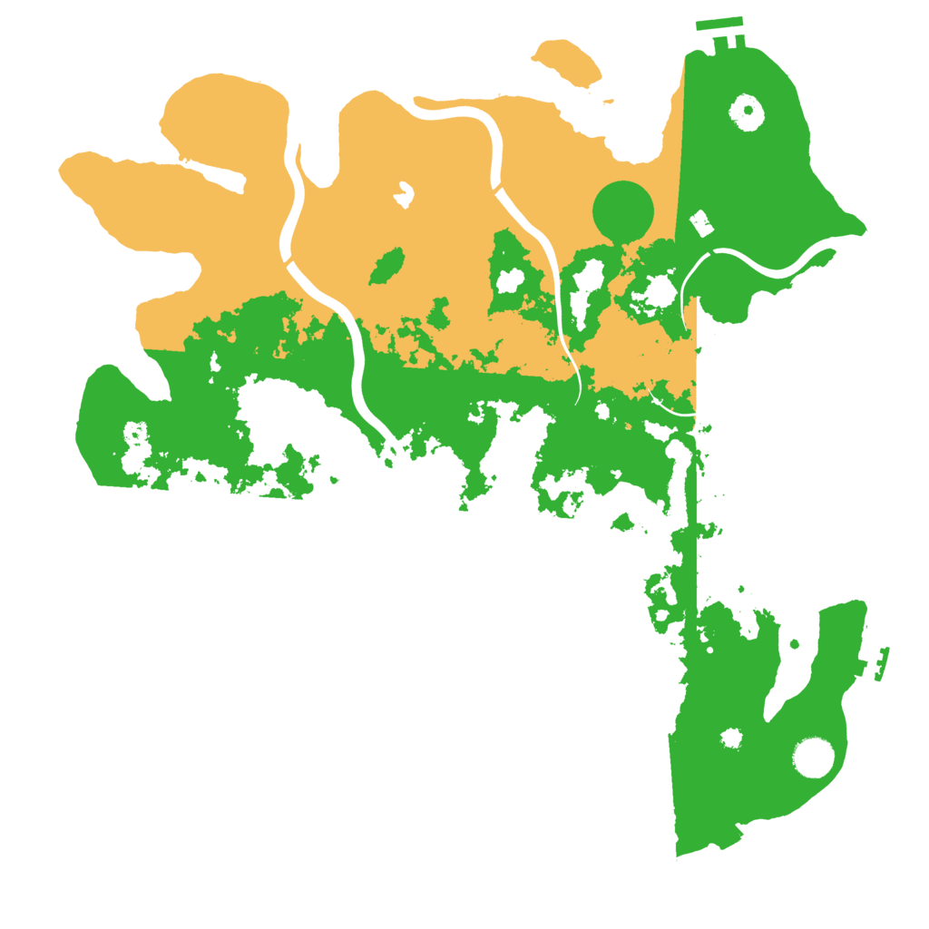 Biome Rust Map: Procedural Map, Size: 4000, Seed: 865236