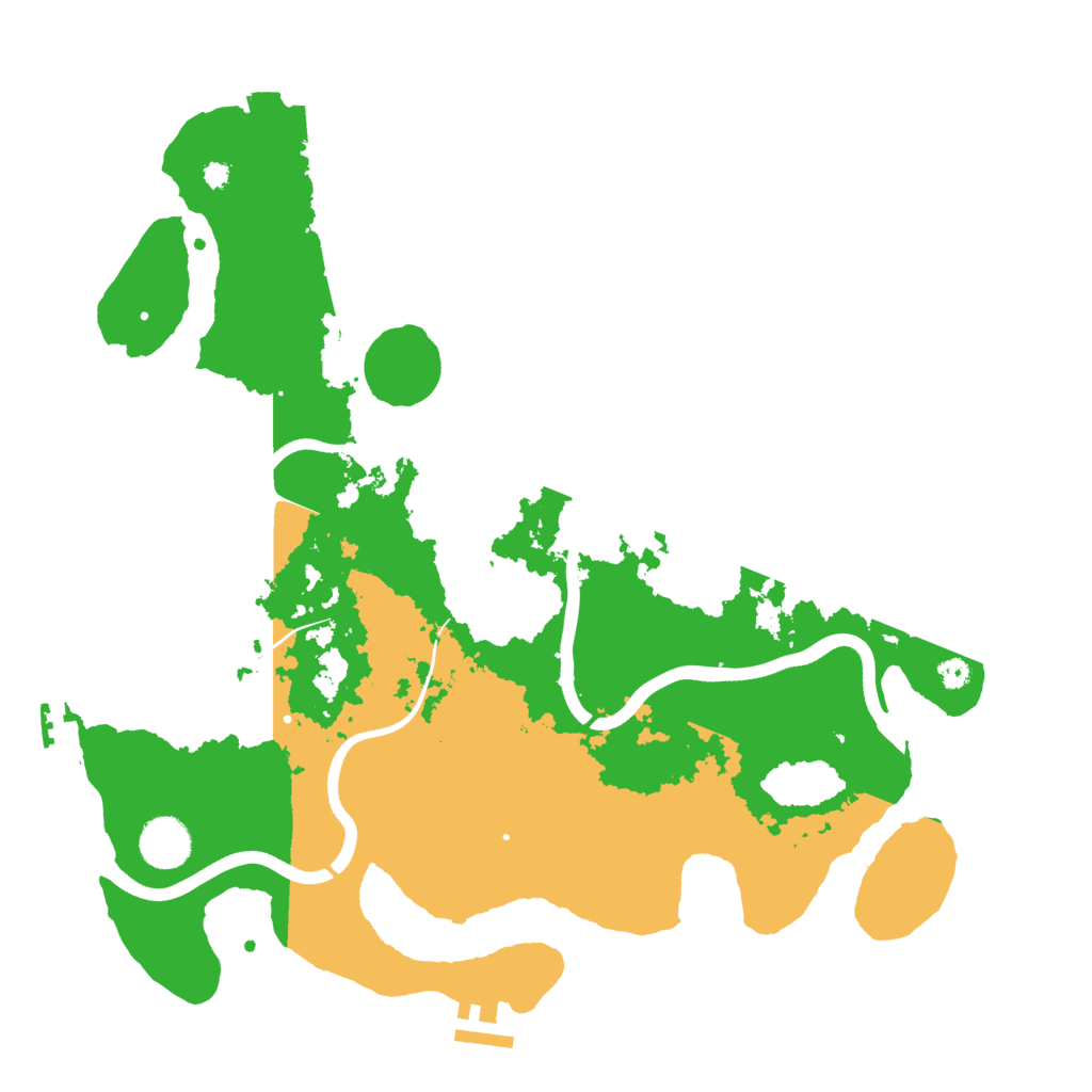 Biome Rust Map: Procedural Map, Size: 3750, Seed: 69