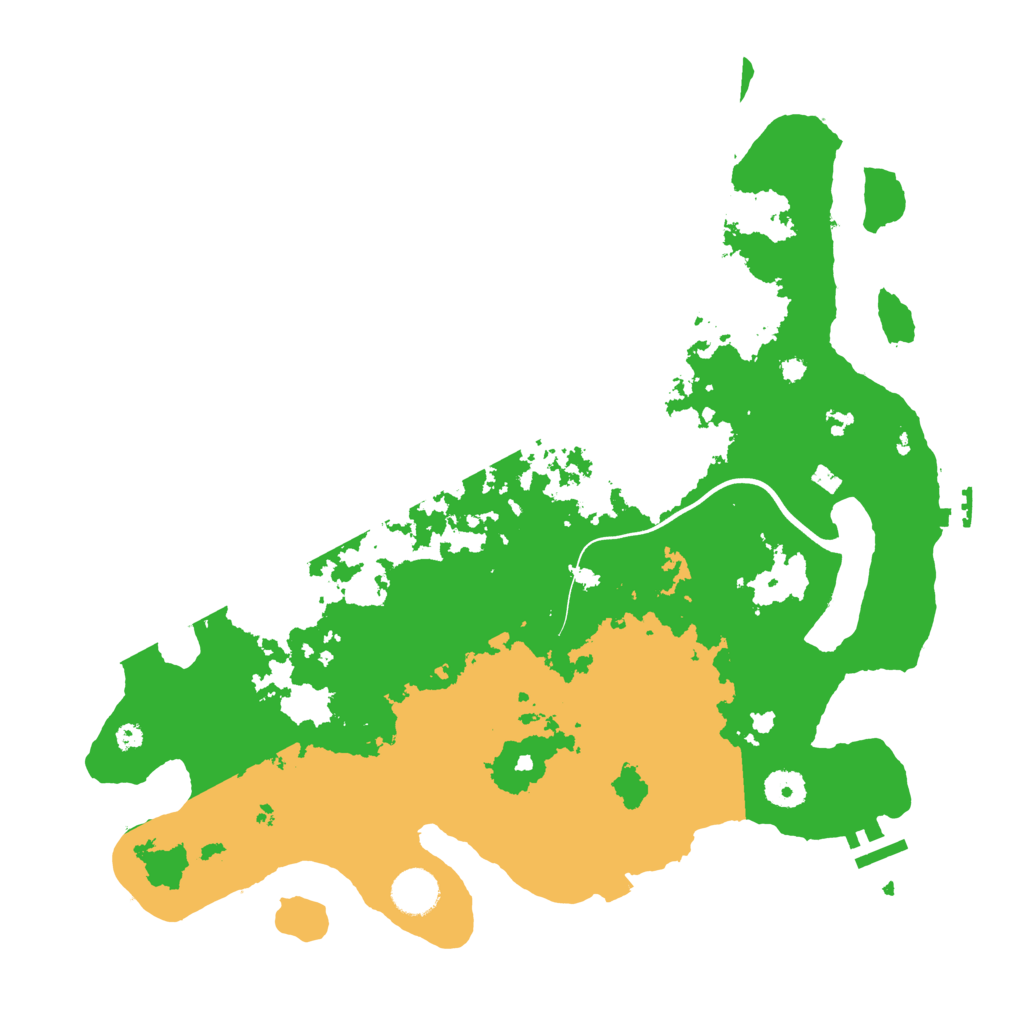 Biome Rust Map: Procedural Map, Size: 3850, Seed: 17432380