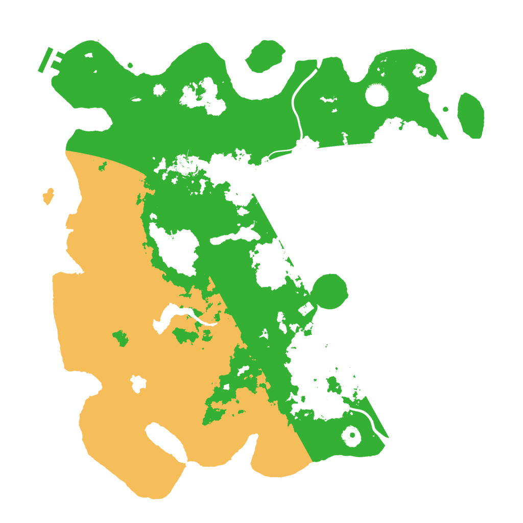 Biome Rust Map: Procedural Map, Size: 4000, Seed: 586