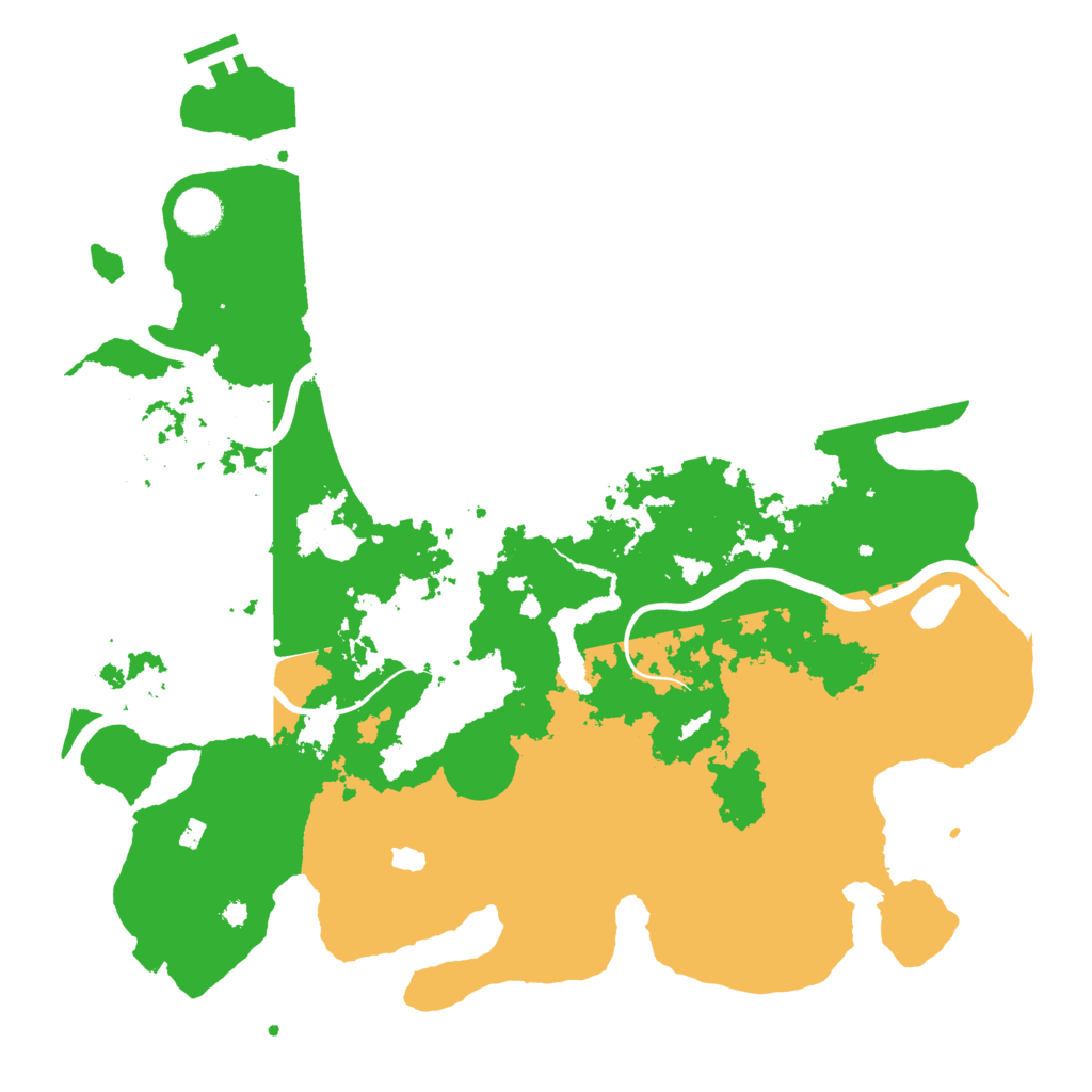 Biome Rust Map: Procedural Map, Size: 4000, Seed: 851011
