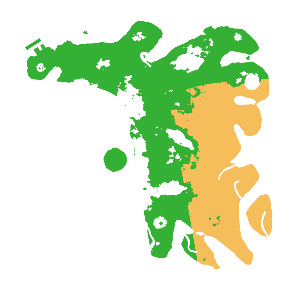 Biome Rust Map: Procedural Map, Size: 3500, Seed: 17721899