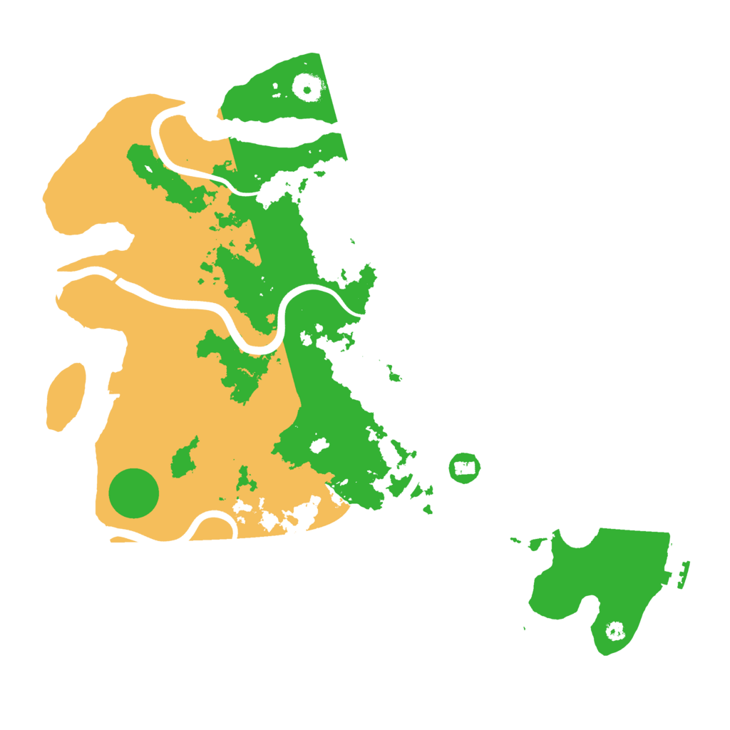 Biome Rust Map: Procedural Map, Size: 3850, Seed: 14548230
