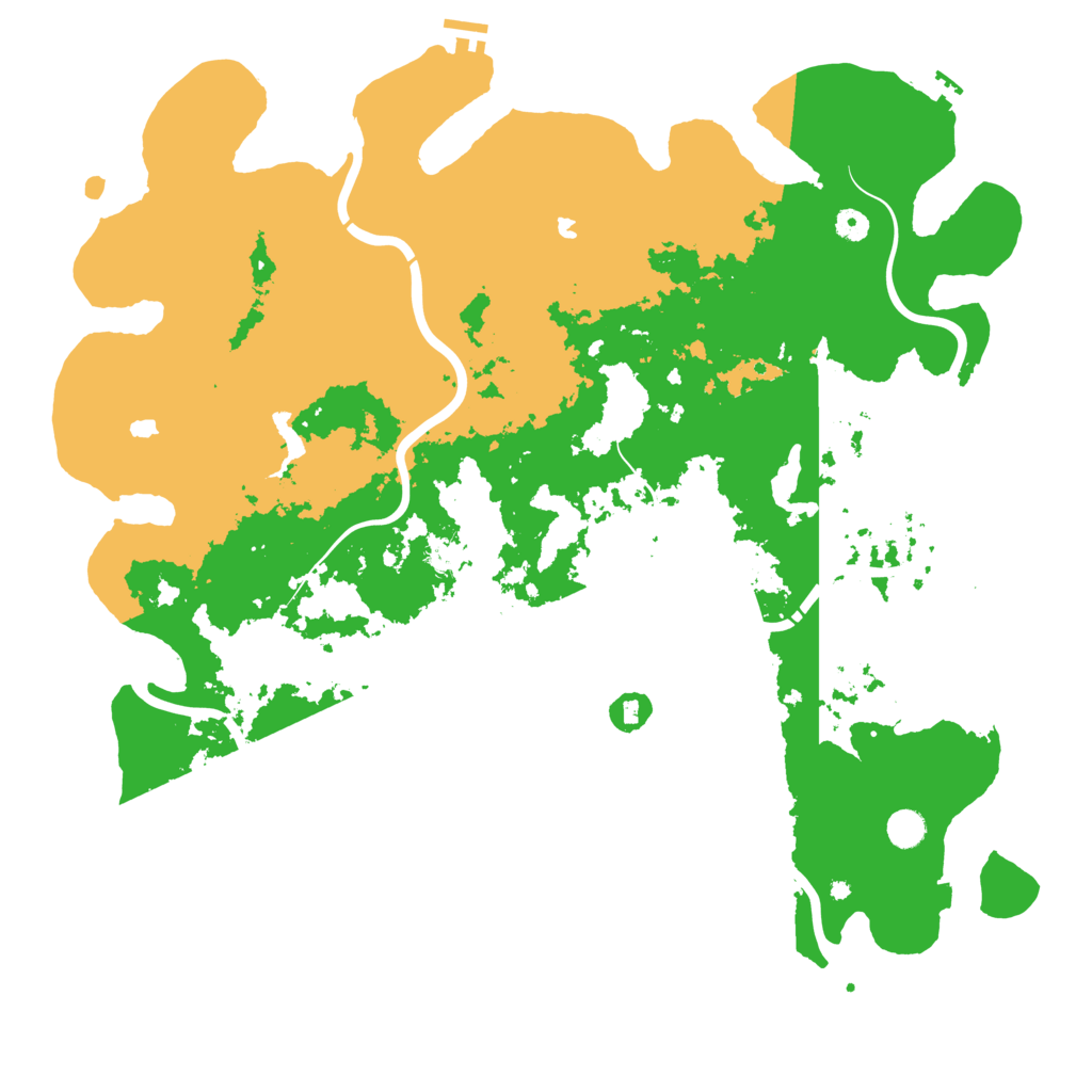 Biome Rust Map: Procedural Map, Size: 5000, Seed: 25112021