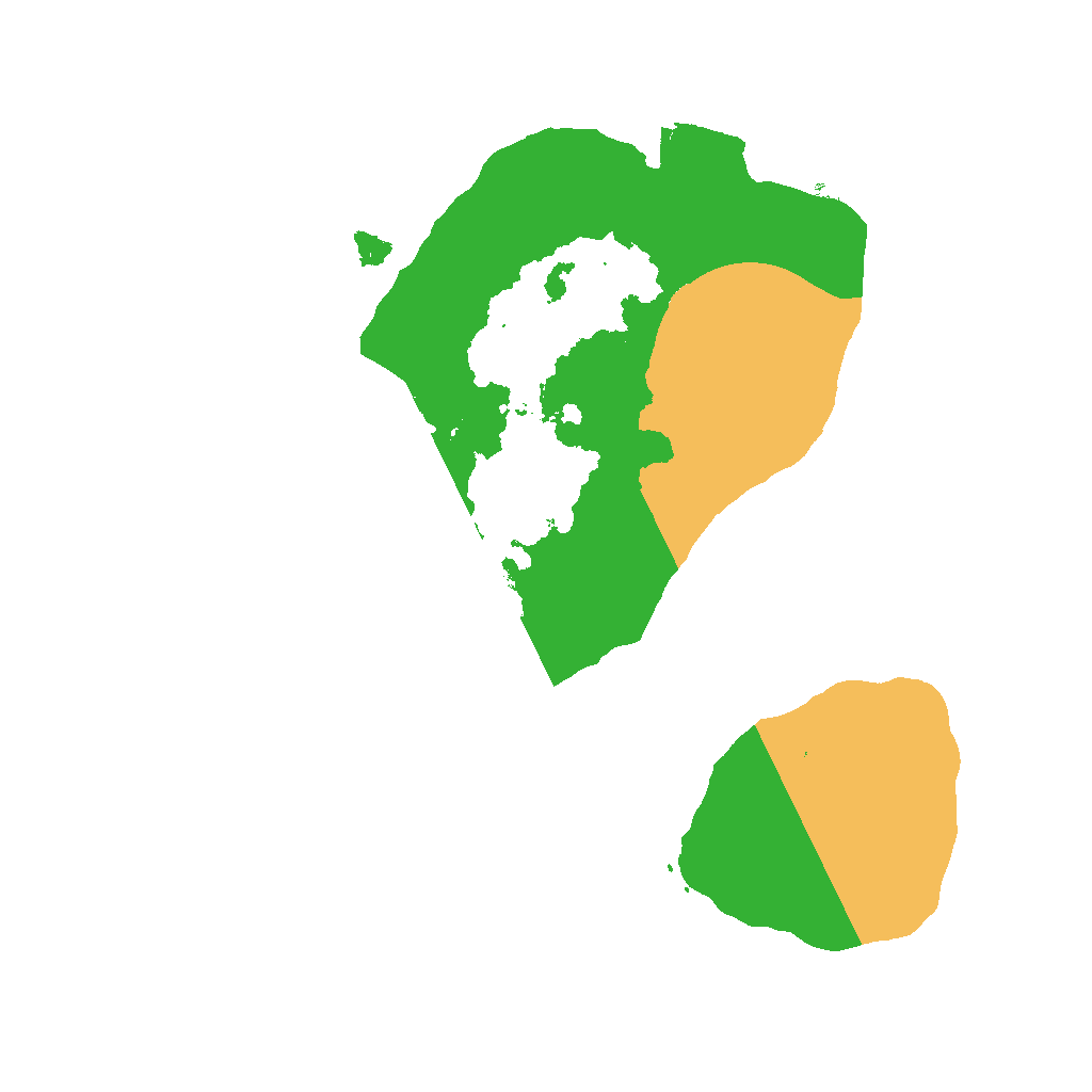 Biome Rust Map: Procedural Map, Size: 1500, Seed: 6379543