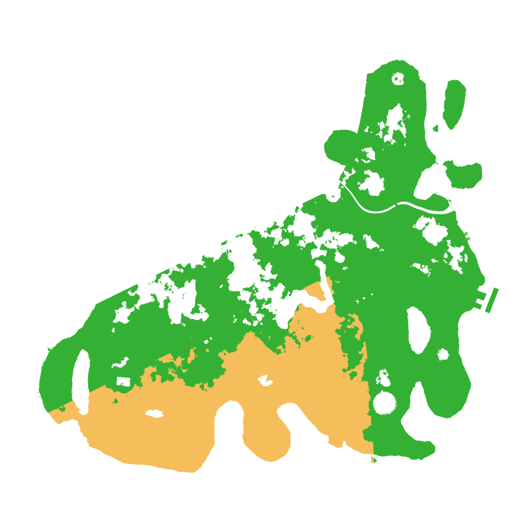 Biome Rust Map: Procedural Map, Size: 4000, Seed: 5648153