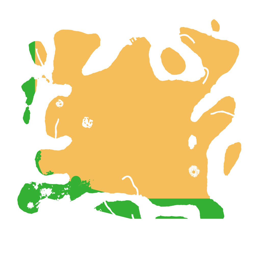 Biome Rust Map: Procedural Map, Size: 3550, Seed: 960360